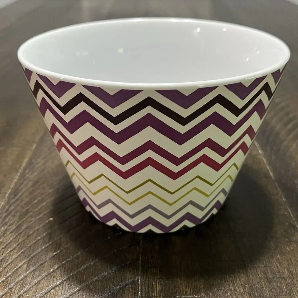 Missoni for Target 3pc Serving Mixing Bowl Set Nesting Bowls Colorful Geometric